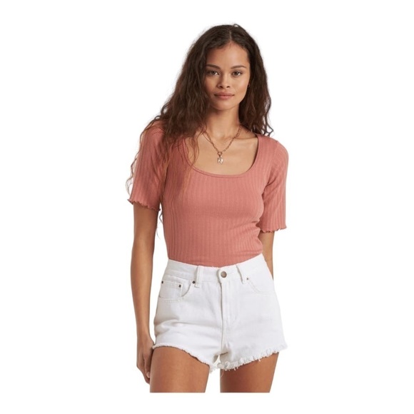 Billabong Drift Away Cutoff Denim Shorts NWT - Picture 1 of 8